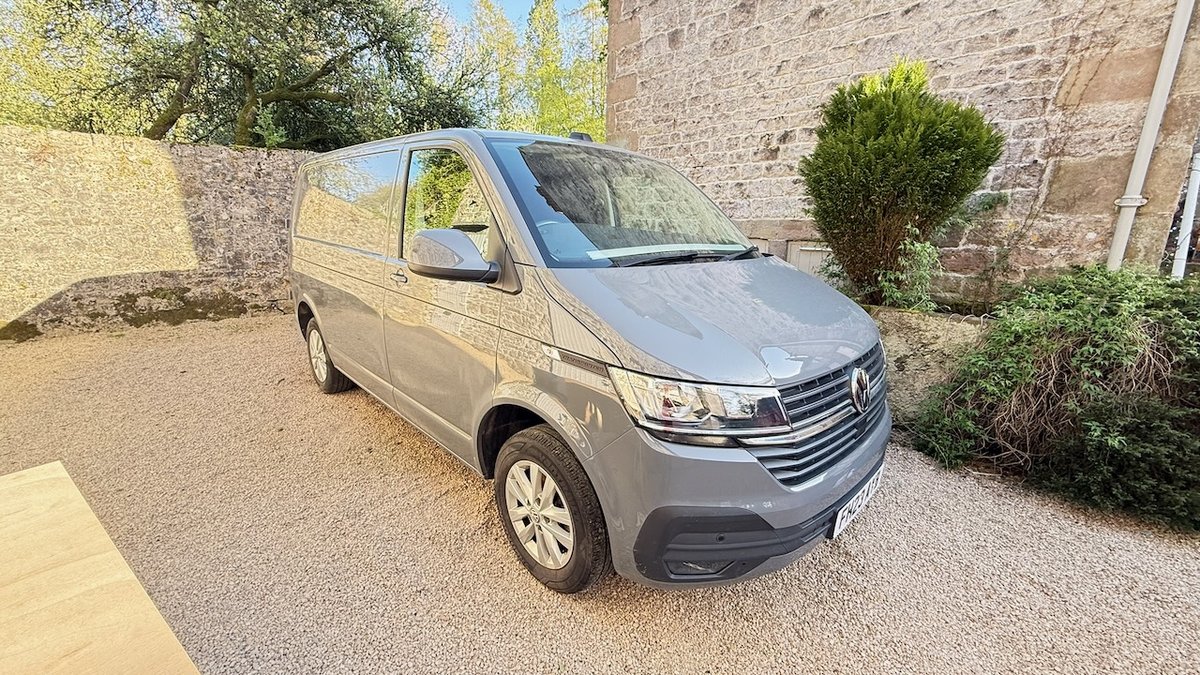 ZomB Build 001 — VW Transporter T6.1 Pure Grey